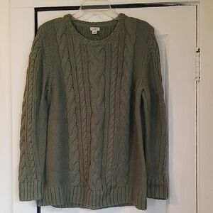 Llbean womans Cotton Sweater